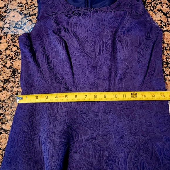 TALBOTS | Classic Blue Sleeveless Dress | Size 6 - Picture 10 of 10